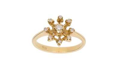 Anello con diamanti - Asta Preziosi
