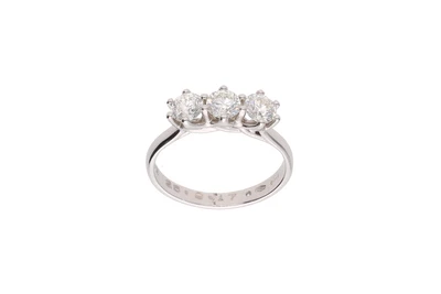 Anello con diamanti - Asta Preziosi