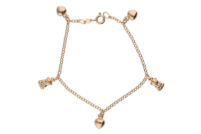 Bracciale con charms - Asta Preziosi