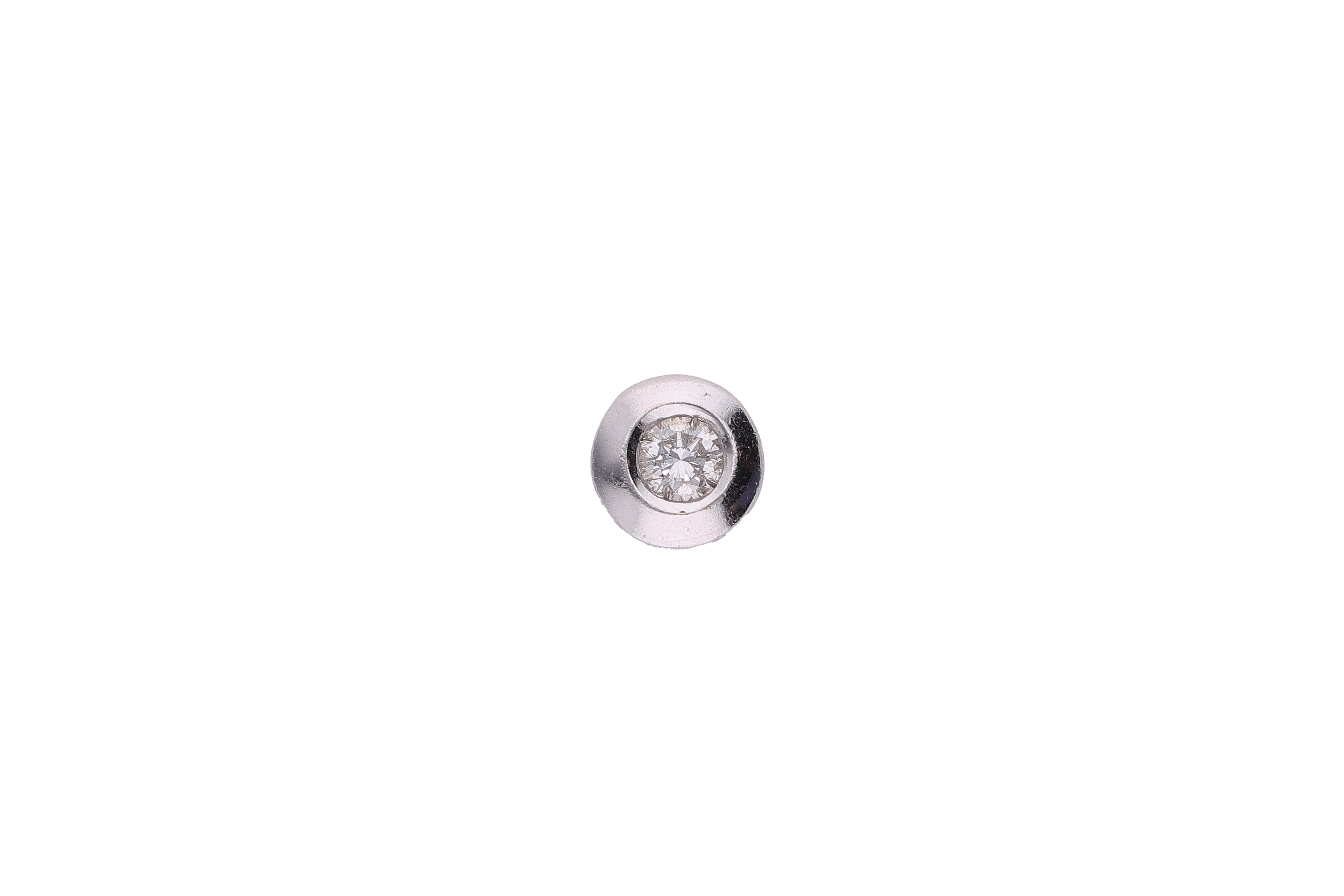 Punto luce con diamante - Asta Preziosi