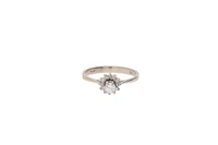 Anello con diamanti - Asta Preziosi