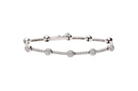 Bracciale con diamanti - Asta Preziosi