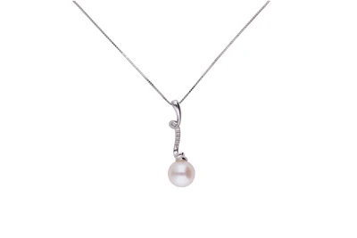 Collana e pendente con diamanti e perla coltivata - Asta Preziosi Collana e pendente con diamanti e perla coltivata - Asta Preziosi