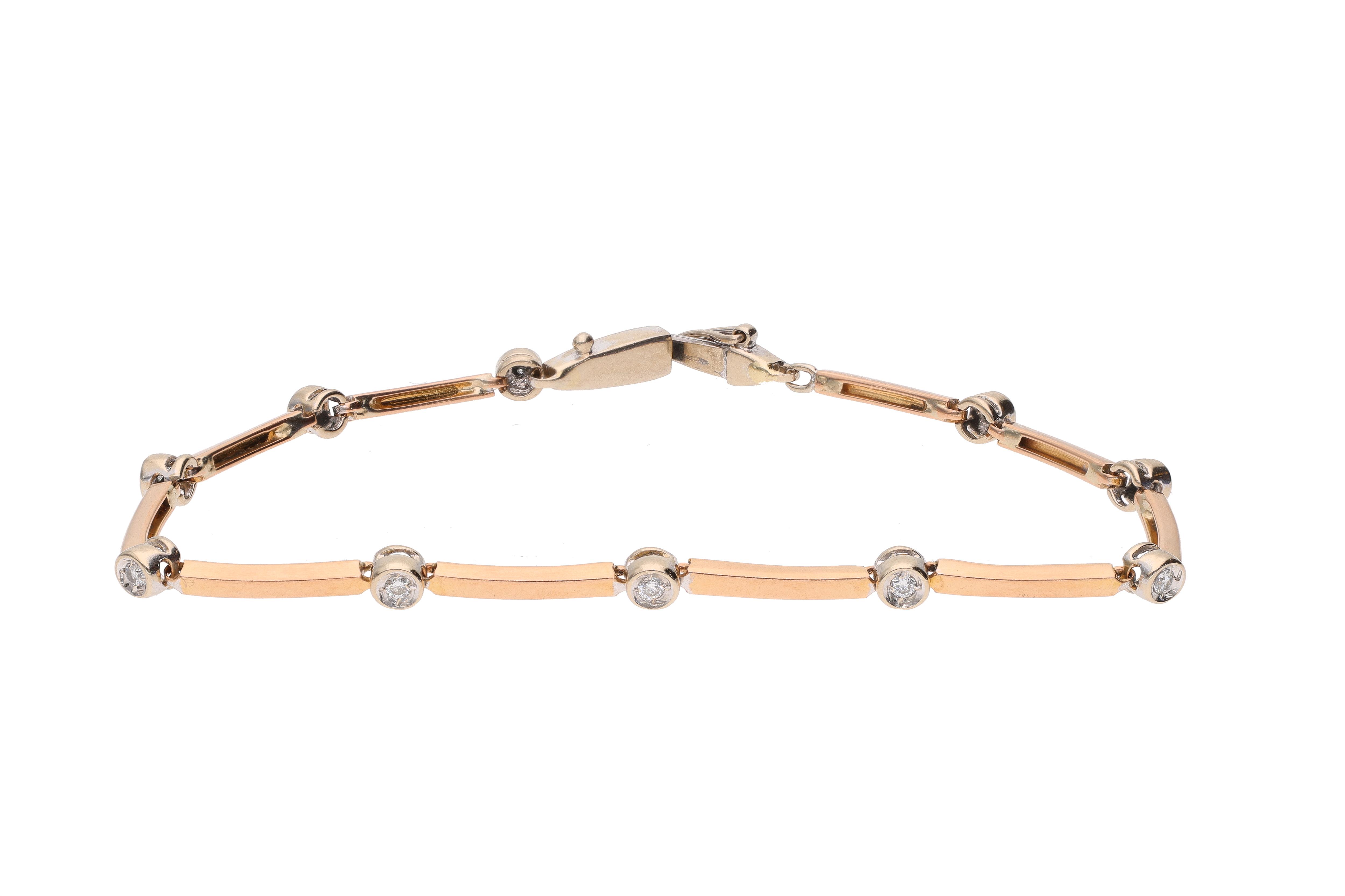 Bracciale con diamanti - Asta Preziosi