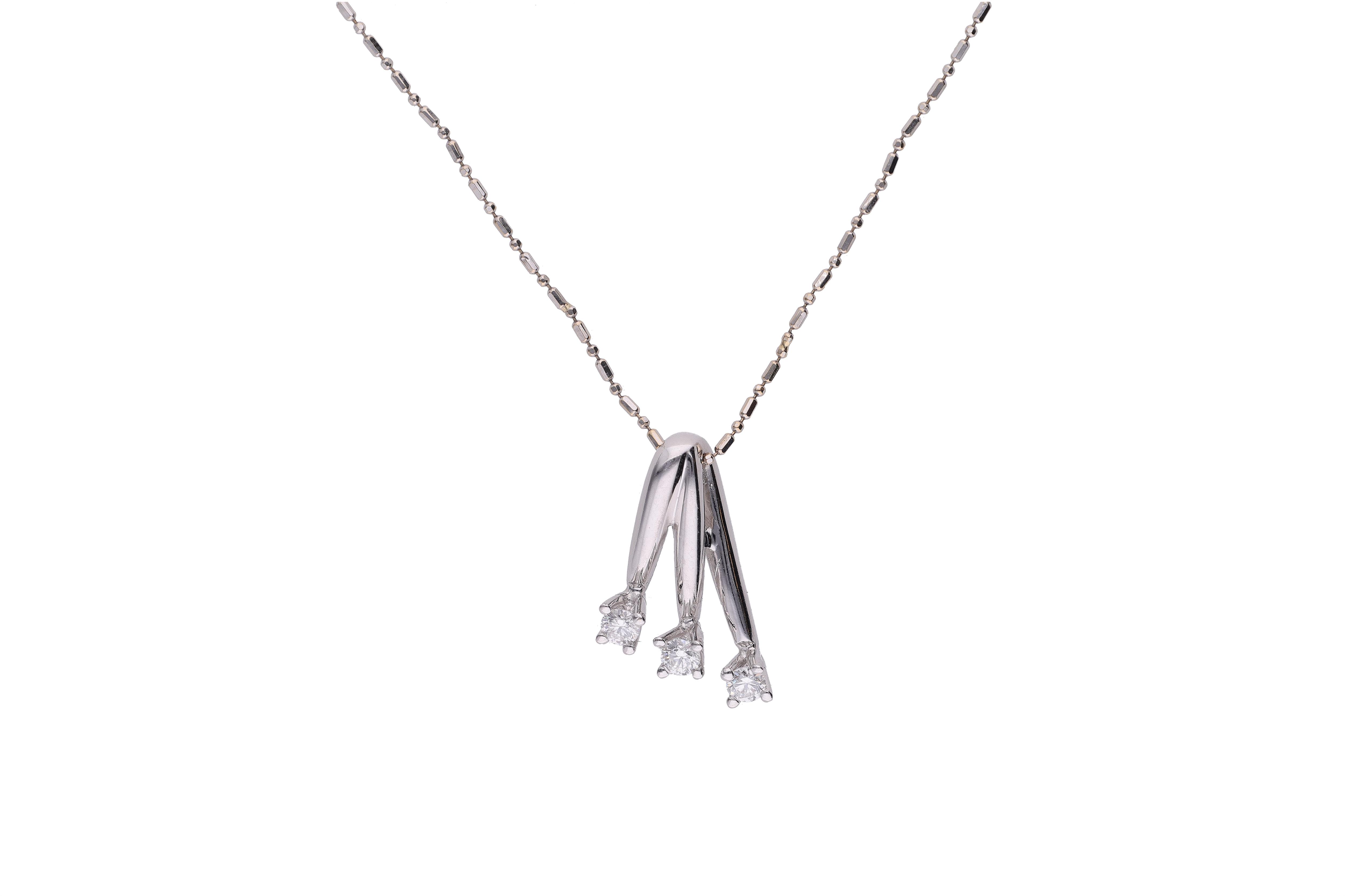 Collana con diamanti - Asta Preziosi