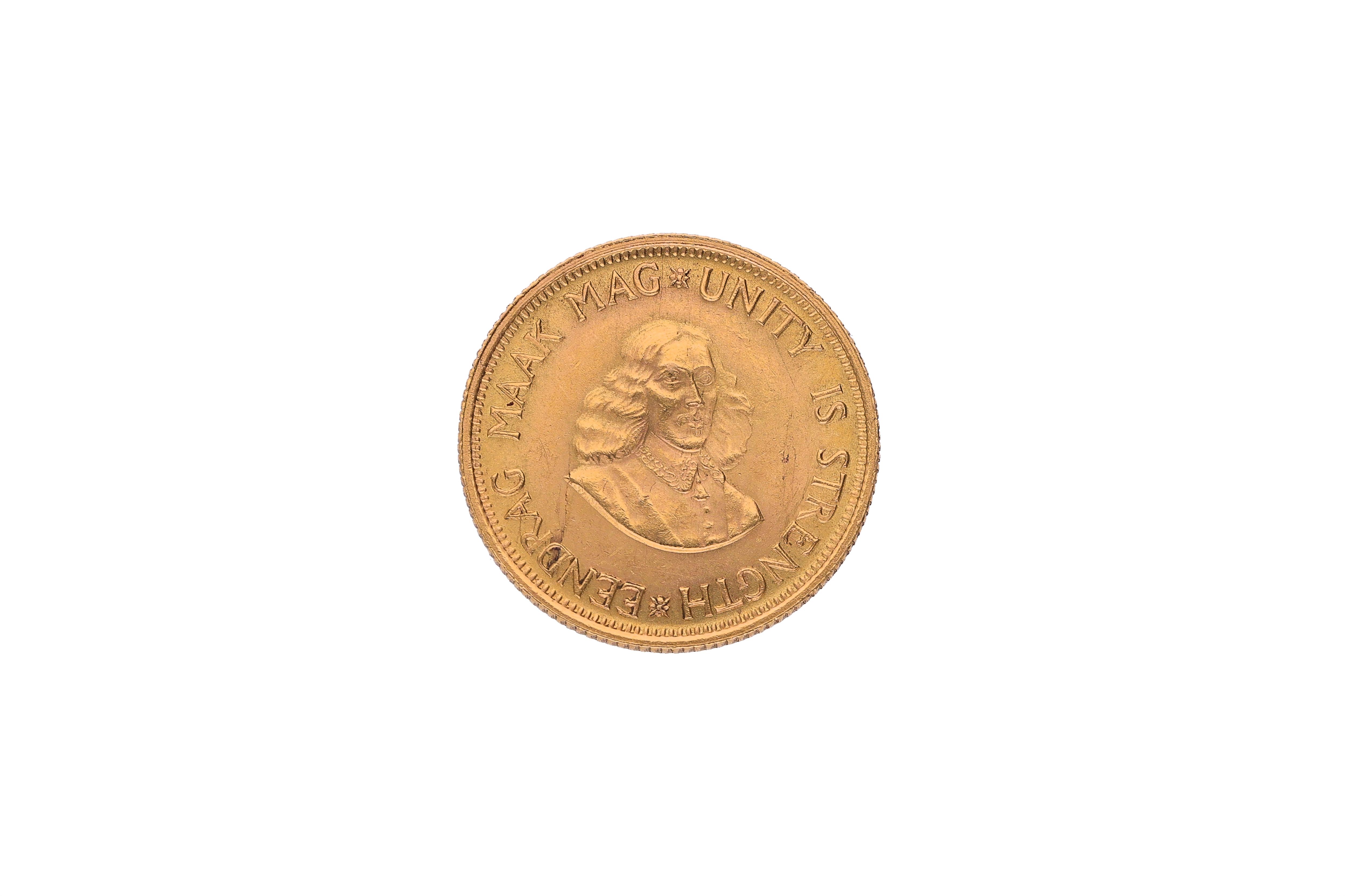 Moneta 2 Rand Sud Africa - Asta Preziosi