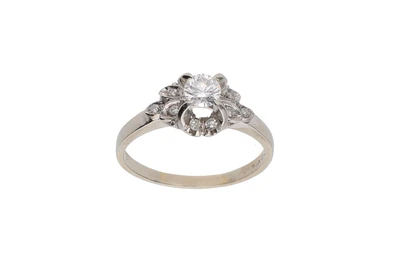 Anello con diamanti - Asta Preziosi