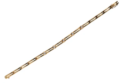 Bracciale con diamanti - Asta Preziosi