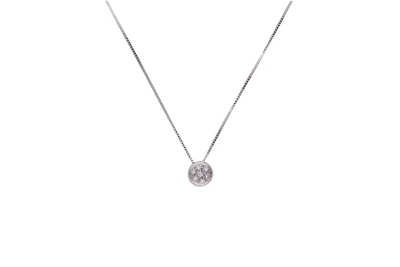 Collana e pendente con diamanti - Asta Preziosi