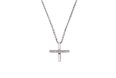 Collana e pendente con diamanti - Asta Preziosi