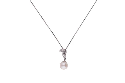 Collana e pendente con pietre e perla coltivata - Asta Preziosi