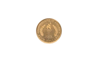 Medaglia 5 Dollari USA, centenario giochi olimpici Atlanta - Asta Preziosi