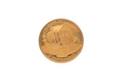 Medaglia V centenario scoperta dell'America - Asta Preziosi