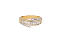 Anello con diamanti - Asta Preziosi