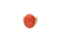 Anello con corallo - Asta Preziosi Anello con corallo - Asta Preziosi