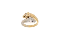 Anello contrarie' con diamanti - Asta Preziosi Anello contrarie' con diamanti - Asta Preziosi