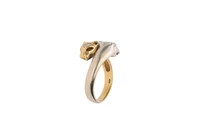 Anello contrarie' con diamanti - Asta Preziosi Anello contrarie' con diamanti - Asta Preziosi
