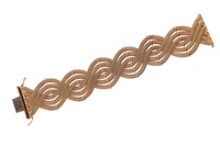 Bracciale con maglia a tessuto - Asta Preziosi Bracciale con maglia a tessuto - Asta Preziosi