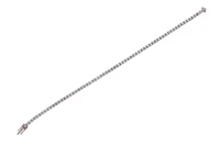 Bracciale tennis con diamanti - Asta Preziosi Bracciale tennis con diamanti - Asta Preziosi