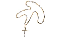 Collana con croce - Asta Preziosi Collana con croce - Asta Preziosi