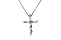 Collana e pendente a forma di croce con diamanti - Asta Preziosi Collana e pendente a forma di croce con diamanti - Asta Preziosi