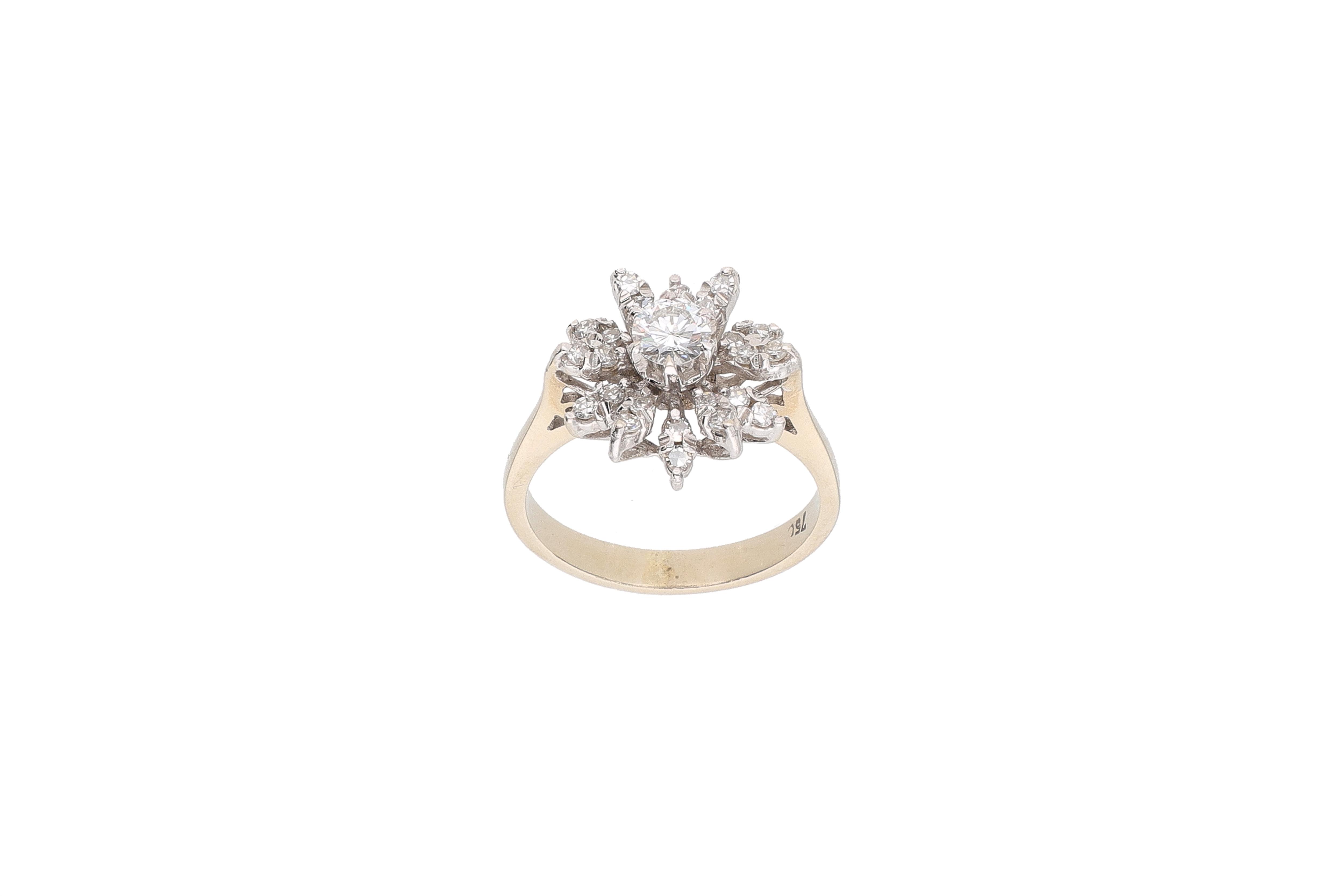 Anello con diamanti - Asta Preziosi