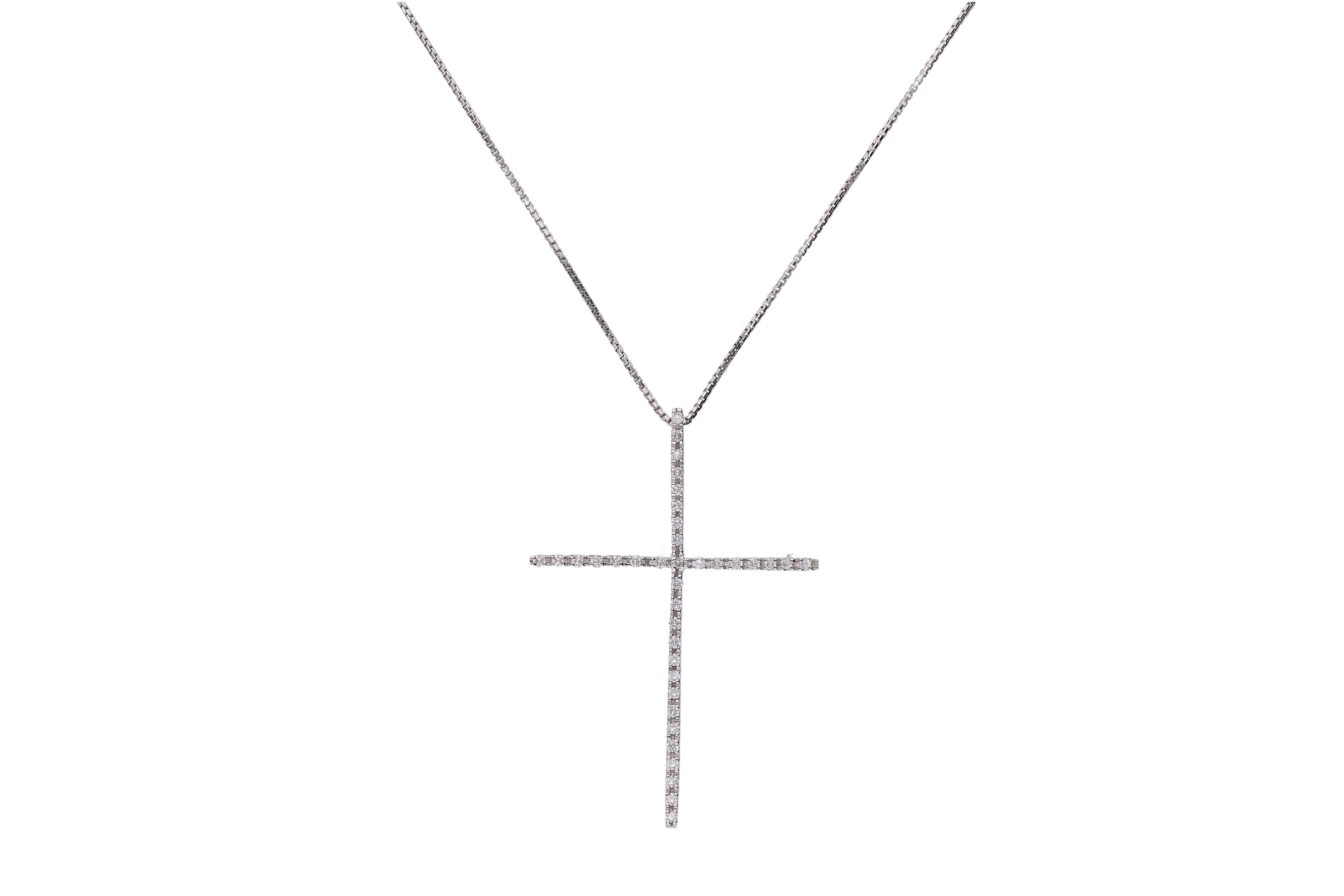 Collana e pendente con diamanti - Asta Preziosi