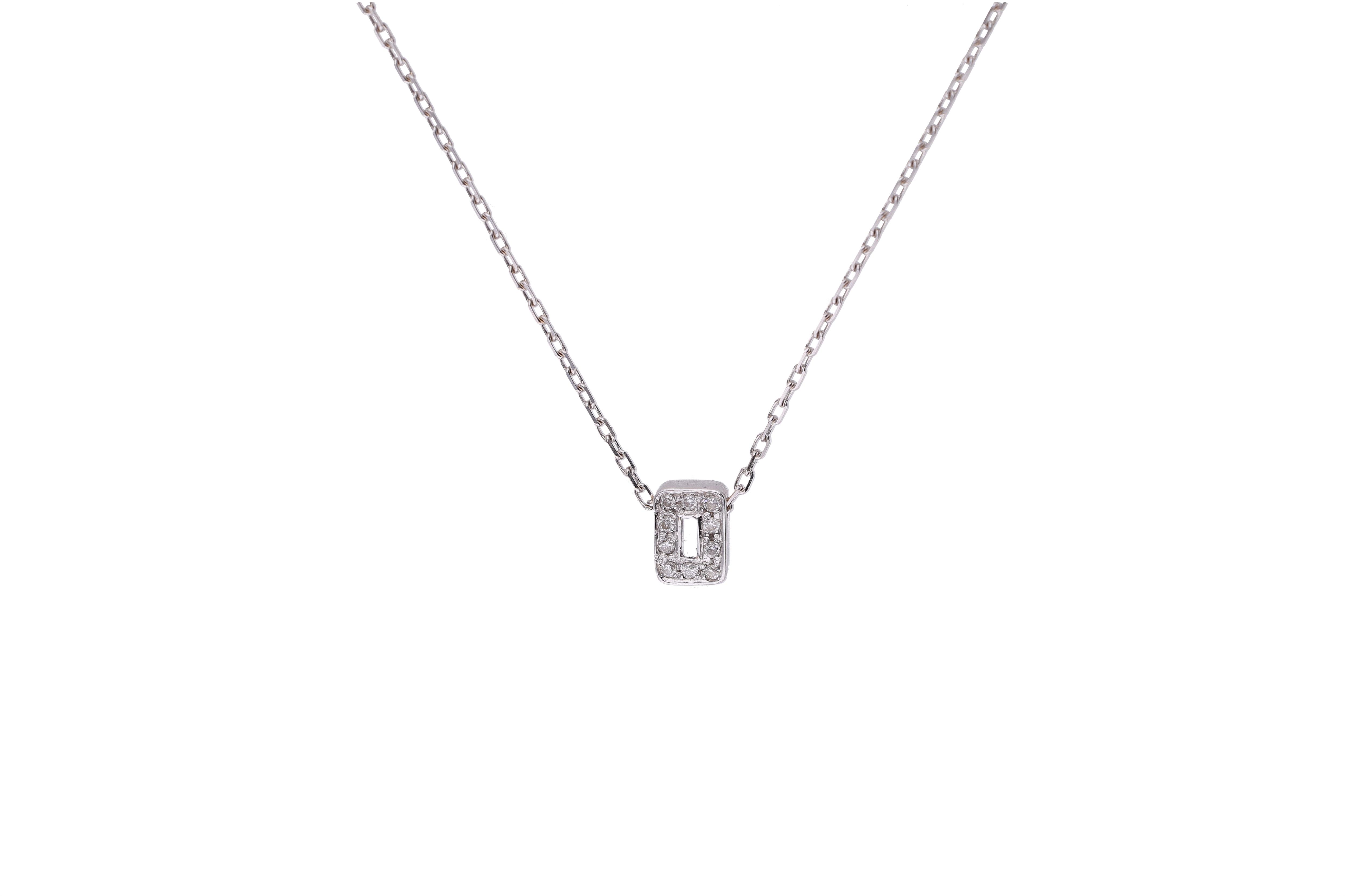 Collier con diamanti - Asta Preziosi