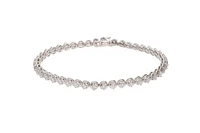 Bracciale tennis con diamanti - Asta Preziosi Bracciale tennis con diamanti - Asta Preziosi