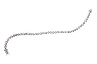 Bracciale tennis con diamanti - Asta Preziosi Bracciale tennis con diamanti - Asta Preziosi