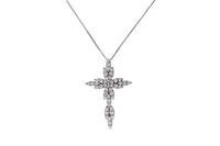 Collana e croce con diamanti - Asta Preziosi Collana e croce con diamanti - Asta Preziosi