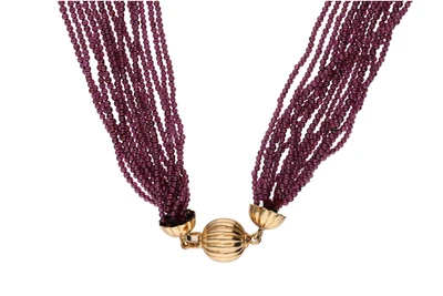 Collana di granati - Asta Preziosi Collana di granati - Asta Preziosi