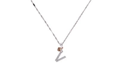 Collana e pendente a forma di V - Asta Preziosi Collana e pendente a forma di V - Asta Preziosi