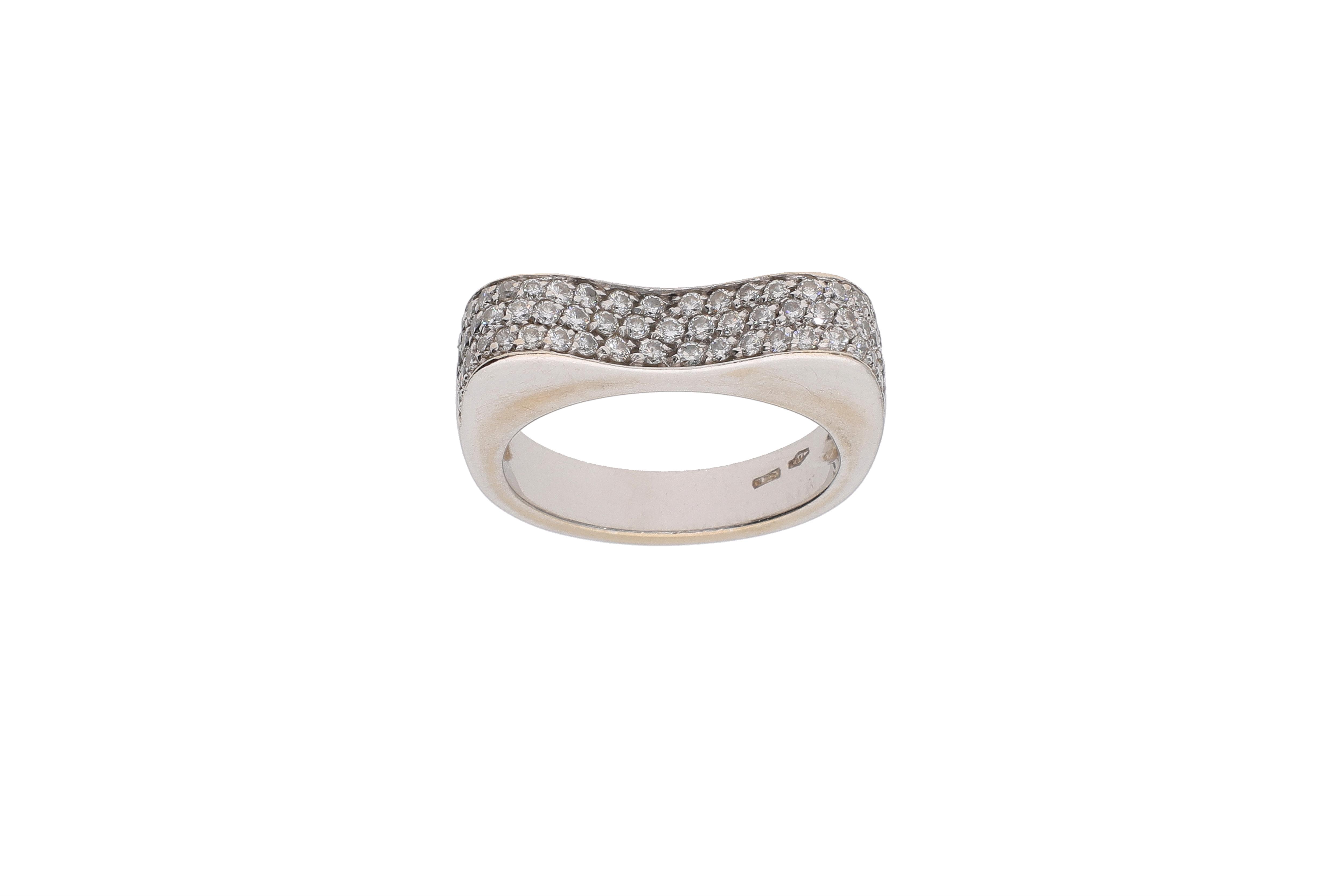Anello con diamanti - Asta Preziosi