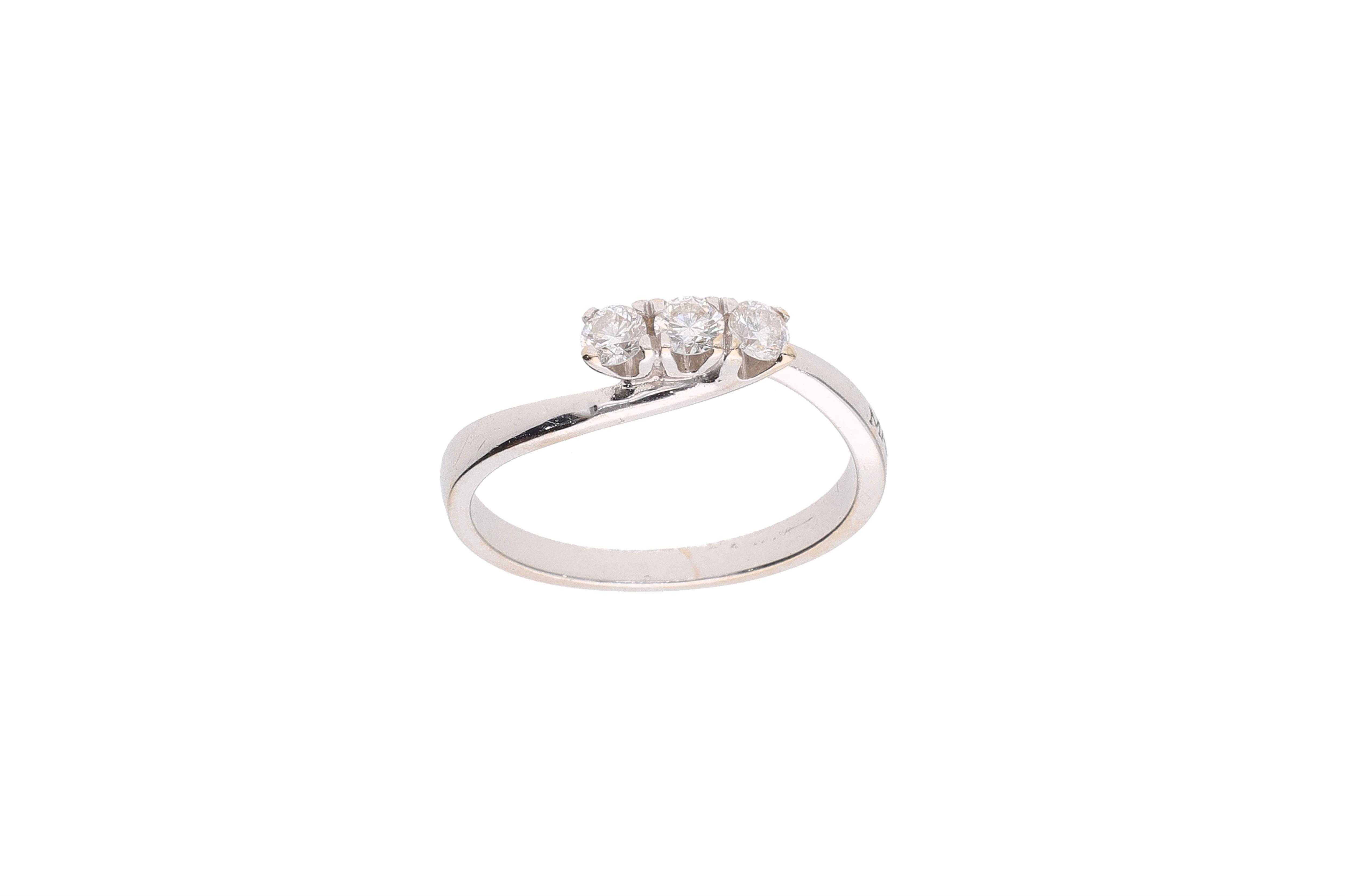 Anello con diamanti - Asta Preziosi