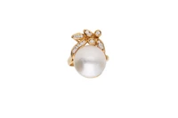Anello con perla barocca e diamanti - Asta Preziosi Anello con perla barocca e diamanti - Asta Preziosi