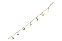 Bracciale con charms - Asta Preziosi