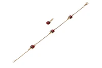 Bracciale e pendente con smalti - Asta Preziosi Bracciale e pendente con smalti - Asta Preziosi