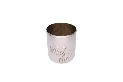Calegaro, bicchiere con decoro floreale - Asta Preziosi Calegaro, bicchiere con decoro floreale - Asta Preziosi