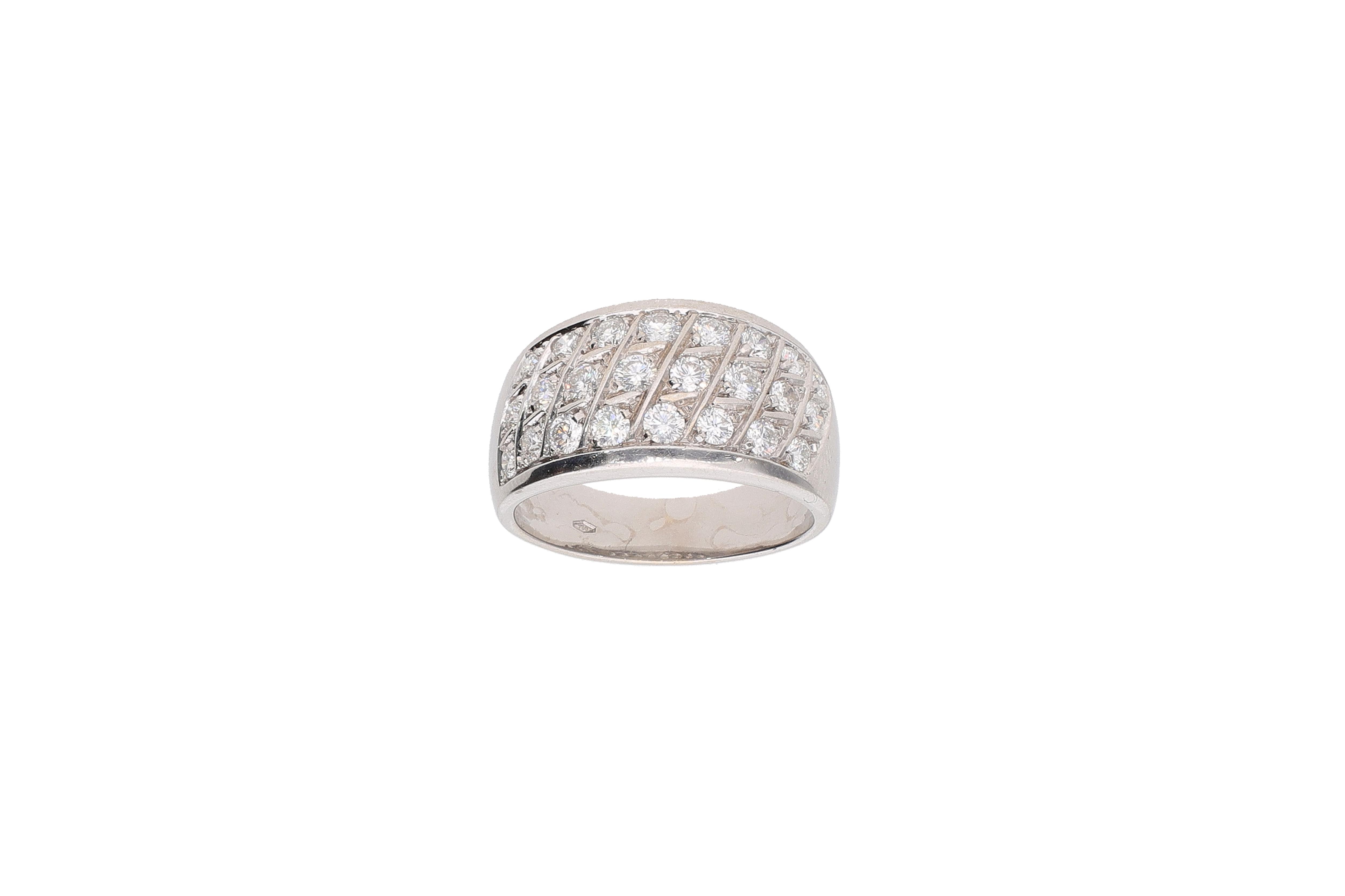 Anello con diamanti - Asta Preziosi