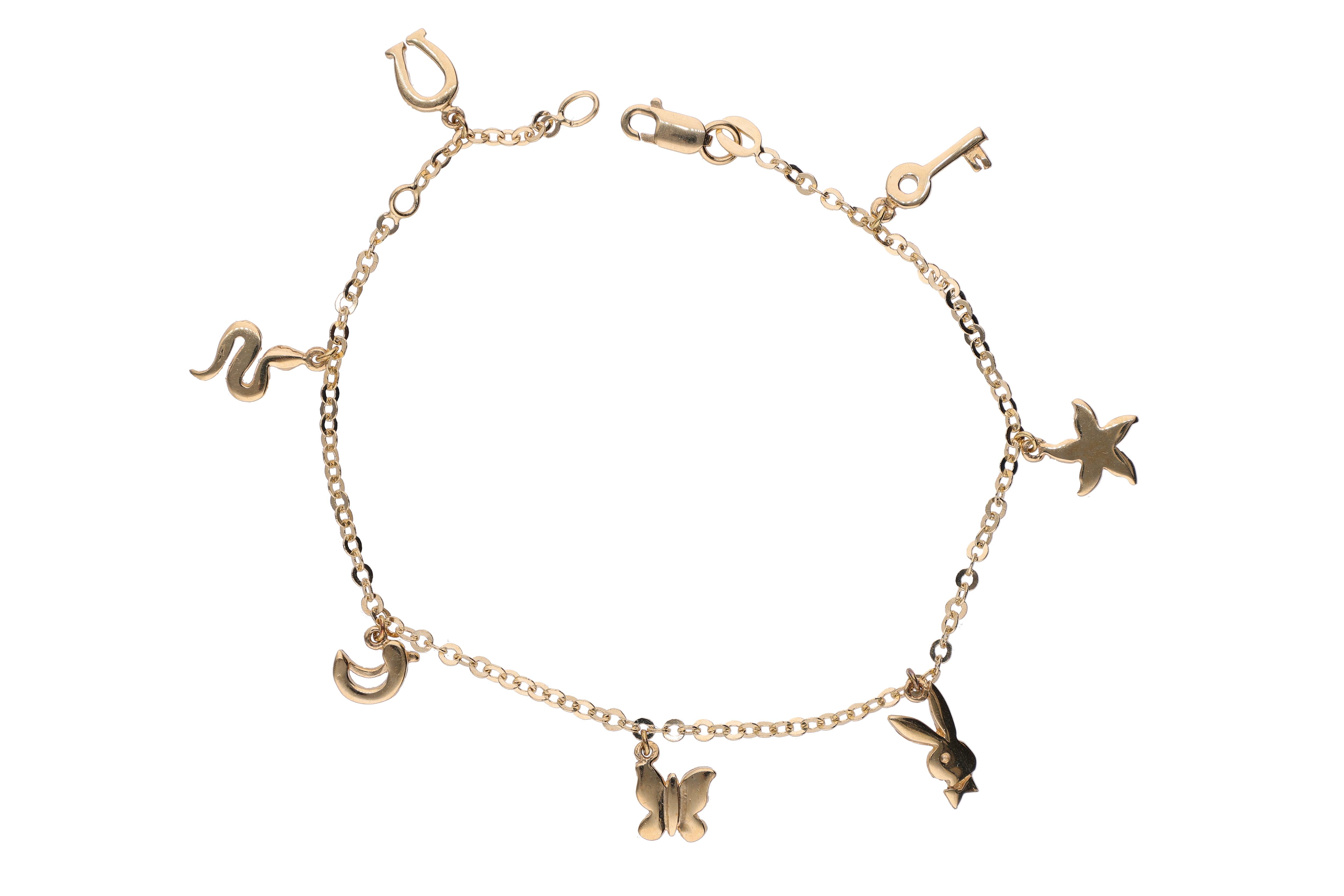 Bracciale con charms - Asta Preziosi