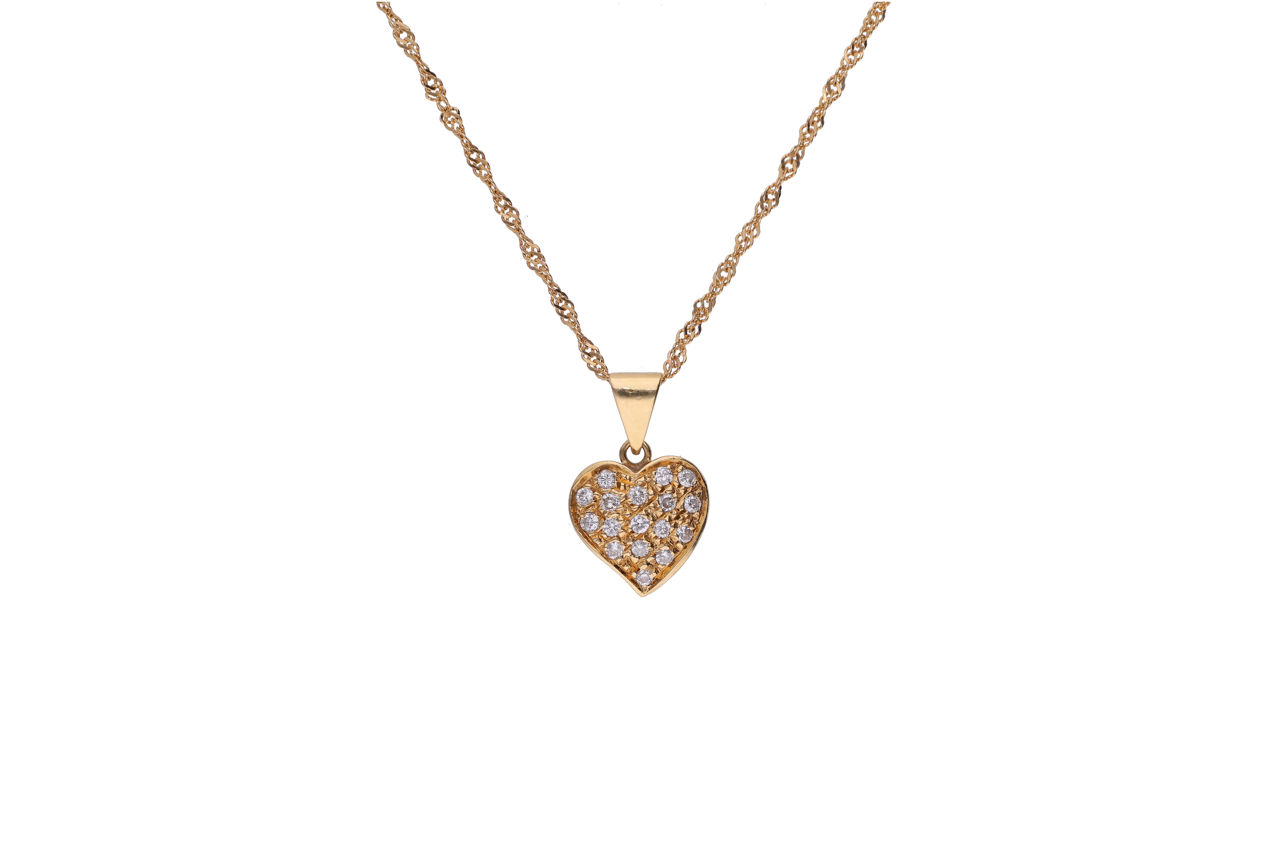 Collana e ciondolo diamanti - Asta Preziosi Collana e ciondolo diamanti - Asta Preziosi