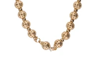 Collana con sfere traforate - Asta Preziosi Collana con sfere traforate - Asta Preziosi