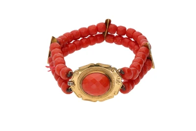 Bracciale con coralli - Asta Preziosi Bracciale con coralli - Asta Preziosi