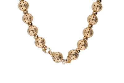 Collana con sfere traforate - Asta Preziosi Collana con sfere traforate - Asta Preziosi