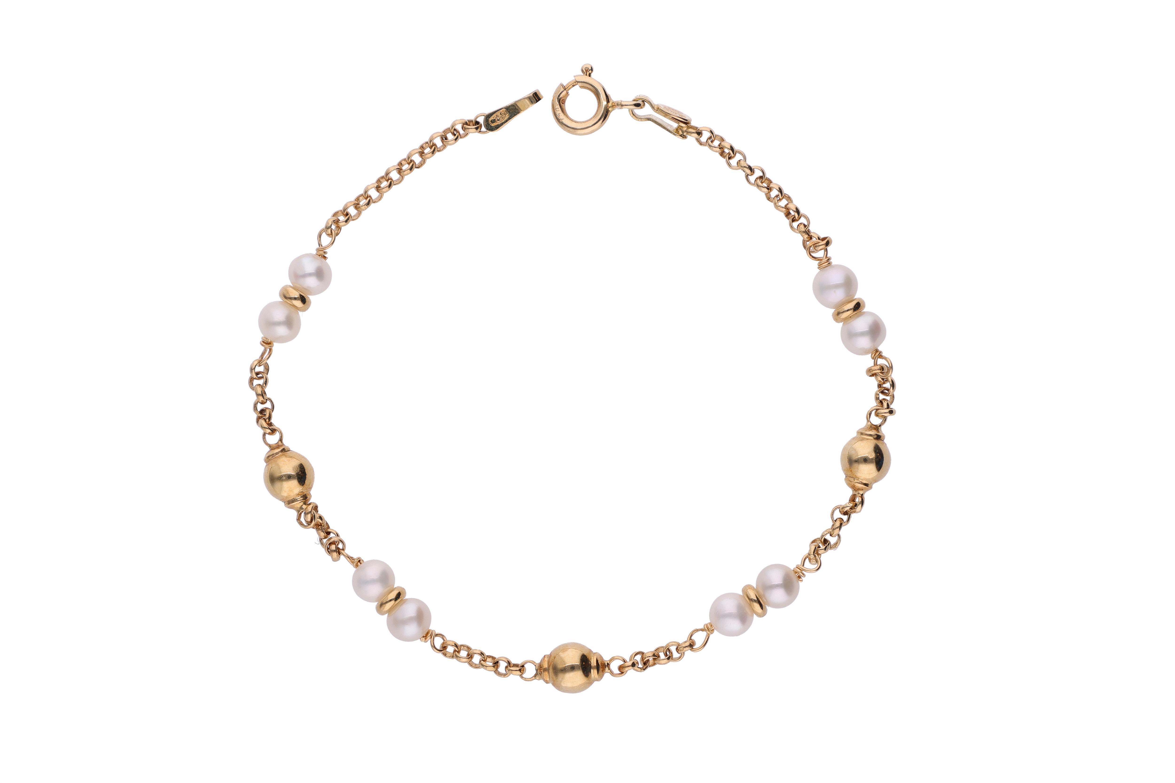 Bracciale con perle - Asta Preziosi