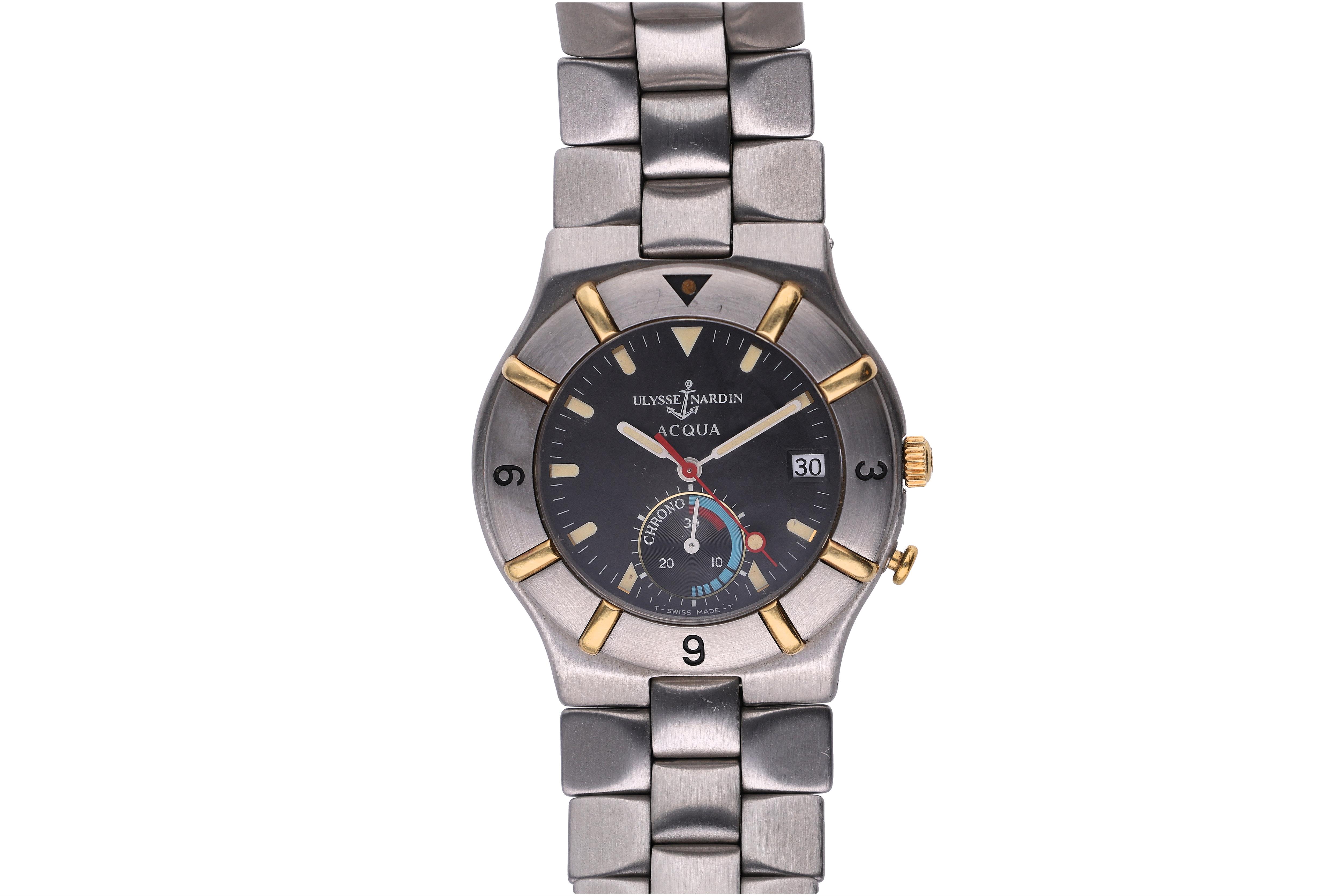 Ulysse Nardin Acqua, cronografo - Asta Preziosi