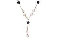 Collana con perle e pietre - Asta Preziosi