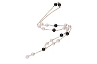 Collana con perle e pietre - Asta Preziosi