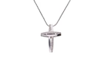 Collana e crocetta con diamanti - Asta Preziosi